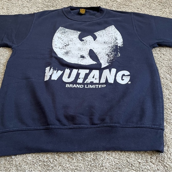 Wu-Tang Sweater Size Medium Rare Shattered Style Wu Logo Authentic Rza Gza - Picture 9 of 10